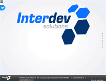 Tablet Screenshot of interdev.mx